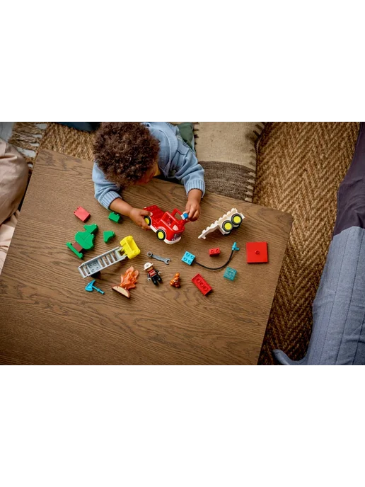 LEGO Конструктор DUPLO 10473 Пожарная машина, красный, фото 8