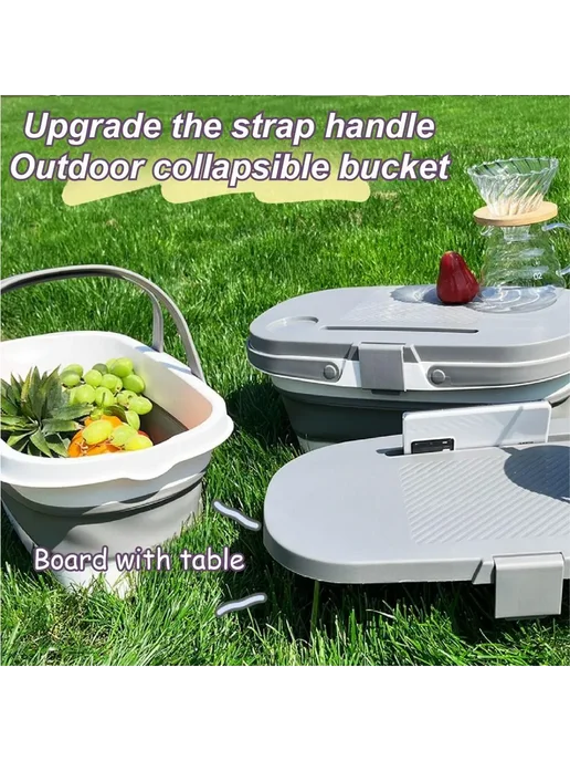 Набор для пикника на 4 персоны Белый кор, зеленый, фото 4