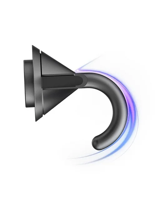 Магнитная насадка для фена Dyson, темно-серая, серый, фото 8