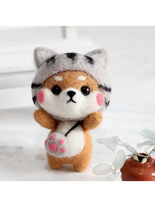 Набор для валяния иглой, начинающим Цв. style3622, вариант