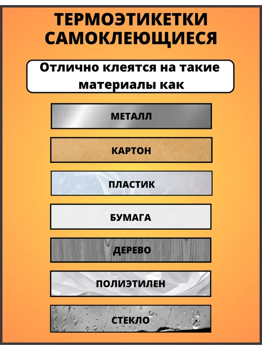 Термоэтикетки 58х60, 1 рулон, ТОП, 58x60, фото 3
