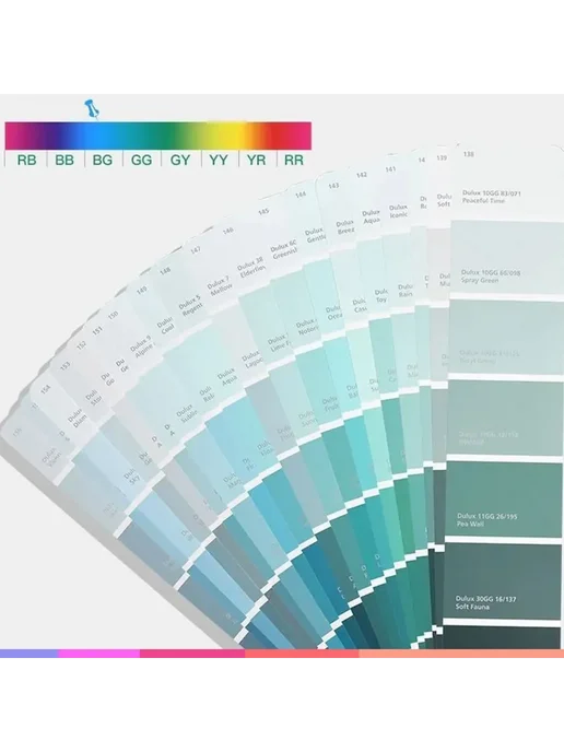 Веер Dulux CP-5 (2079 цветов), Каталог отделочных материалов, 2079 цв., фото 7
