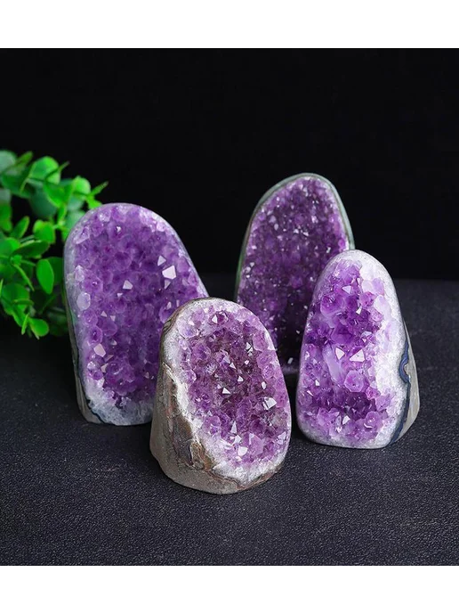 Аметист большой натуральный камень оберег друза 100-130g, 100130 г, фото 3