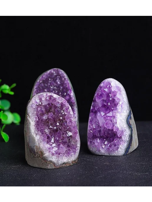 Аметист большой натуральный камень оберег друза 100-130g, 100130 г, фото 4