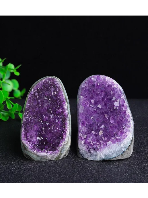 Аметист большой натуральный камень оберег друза 100-130g, 100130 г, фото 5