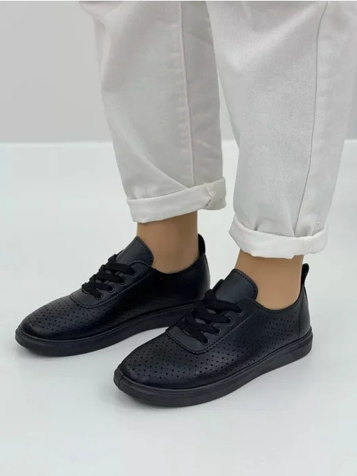 Step UP Store Кеды женские, черный