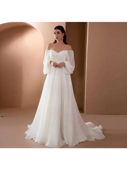 Платье свадебное 52 RU XXL, вариант