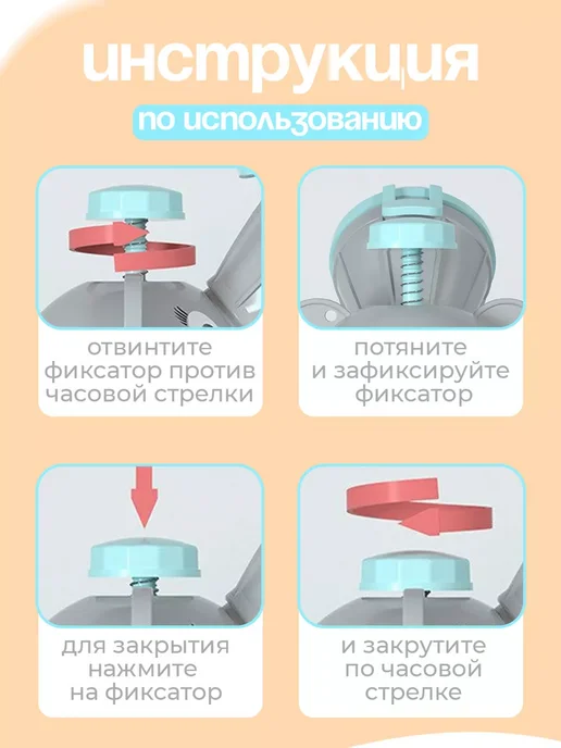 Писсуар детский дорожный походный портативный, голубой, фото 6