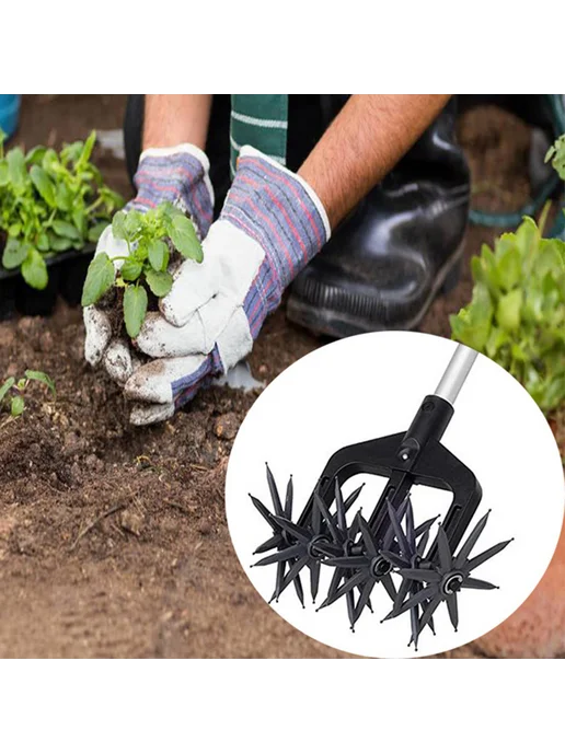 2 в 1 аэратор для сада и почвы культиватор Scarifier, вариант, фото 3