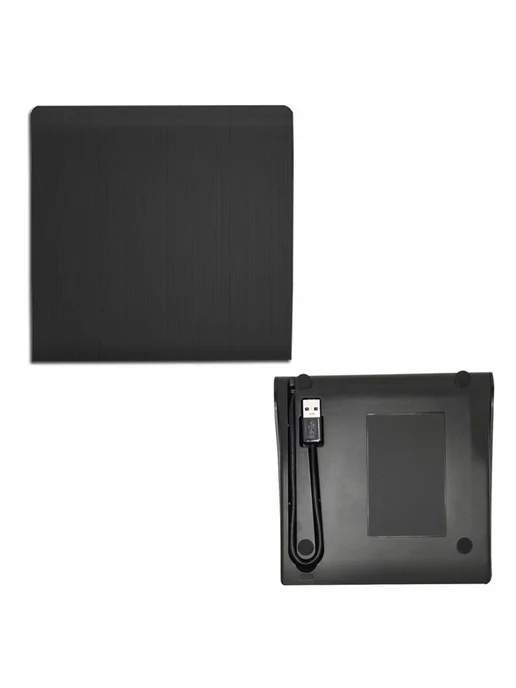 USB 3.0 SATA внешний DVD CD-RW привод корпус (черный), черный, фото 7