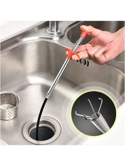 Сгибаемый вручную подборщик с четырьмя когтями, вариант
