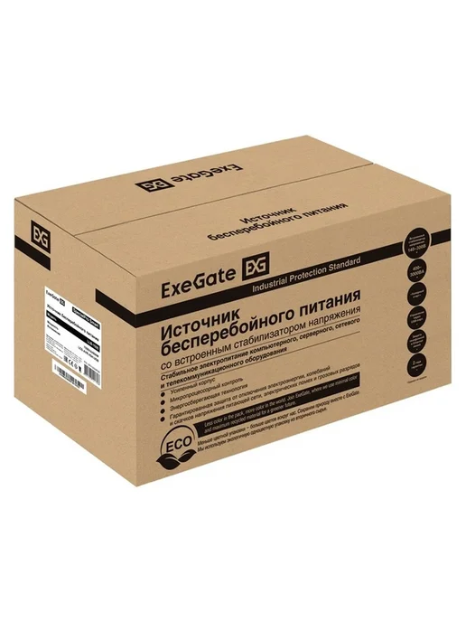 EXEGATE ИБП SpecialPro Smart LLB-1500.LCD.AVR.4SH.USB 1500VA 950W, 950 Вт, фото 3