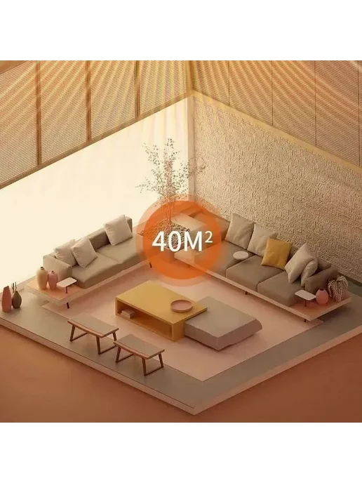 Воздушная завеса JIUEN, 40м², дисплей, пульт, 40 м, фото 7