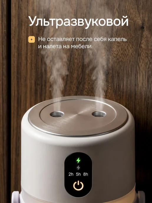 Asiaprof Увлажнитель воздуха mini, белый, фото 3