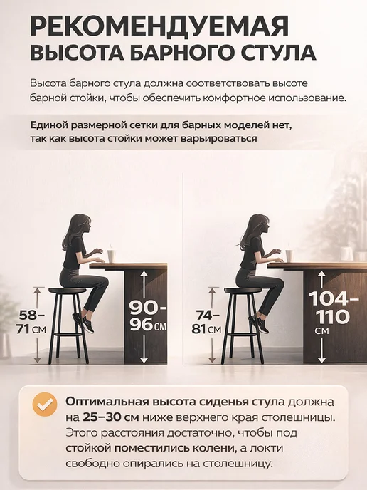 Ярославские раскладушки Барный стул без спинки металлический с мягким сиденьем, белый, фото 6