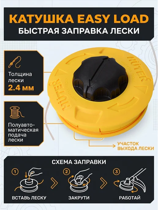 Триммер бензиновый для травы мощный GGT-2000 4ТА Grey — фото 4