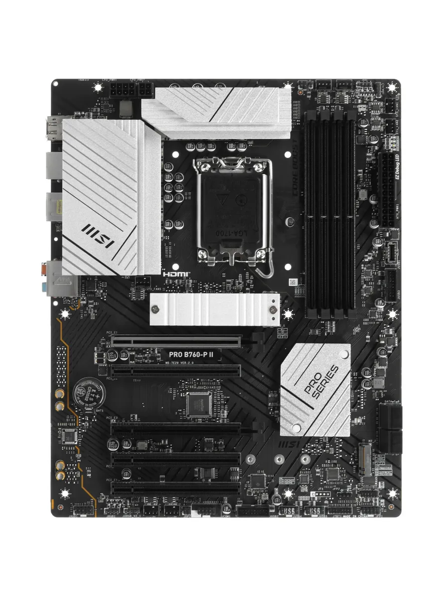 MSI Материнская плата PRO B760-P II (LGA1700, ATX) DDR5