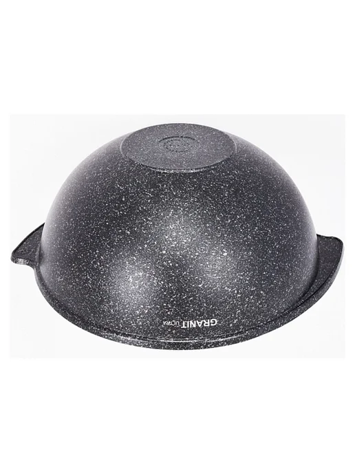 KUKMARA Казан 6л для плова с крышкой Granit ultra original (кго65а), 6 л, фото 3