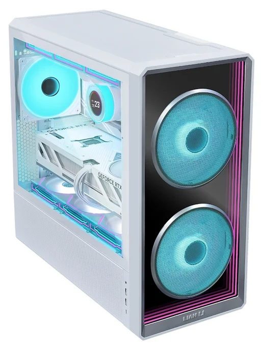 LIAN-LI Компьютерный корпус Lancool 217 INF, черный, белый, фото 8