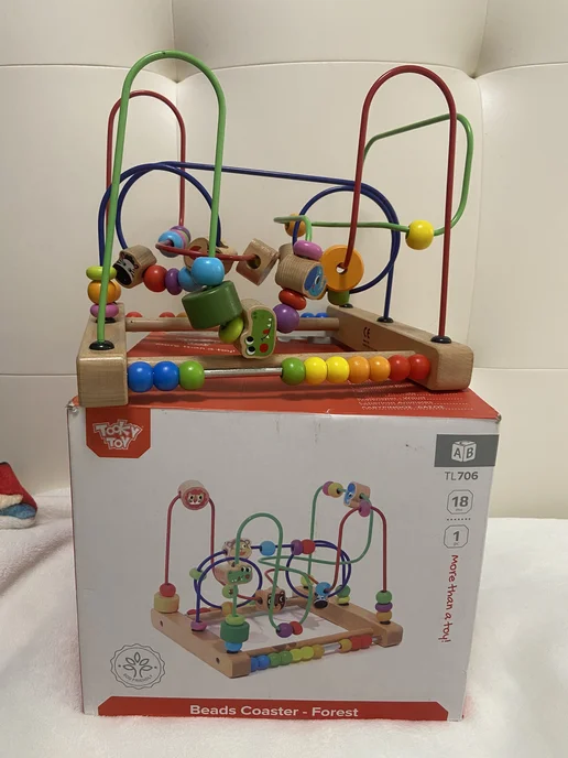 Tooky Toy Деревянный лабиринт "Лес", вариант