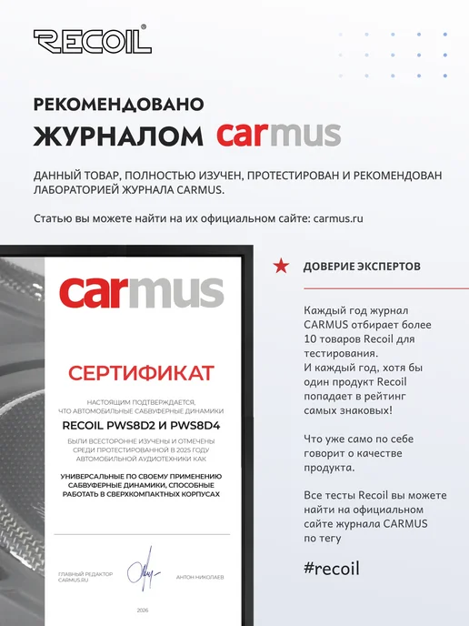 Динамики автомобильные 16 см Recoil REM65, голубой, фото 7