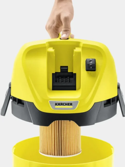 Karcher Патронный фильтр для пылесосов WD 2-3 SE K-Parts, белый, фото 4