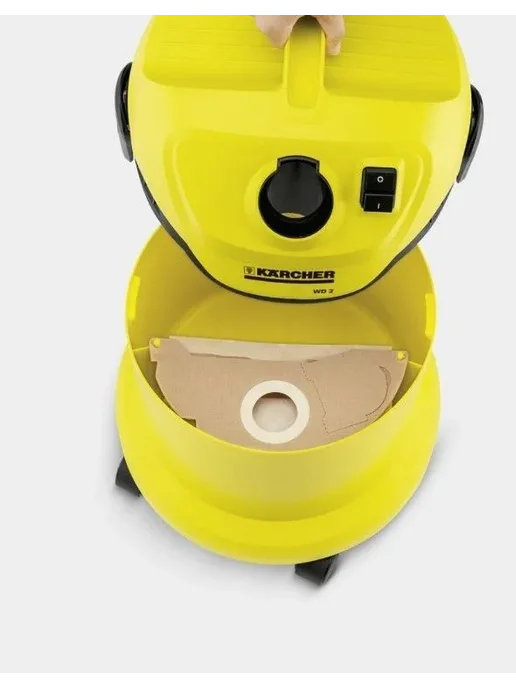 Karcher Фильтр-мешки для хозяйственных пылесосов KFI 222, бежевый, фото 5