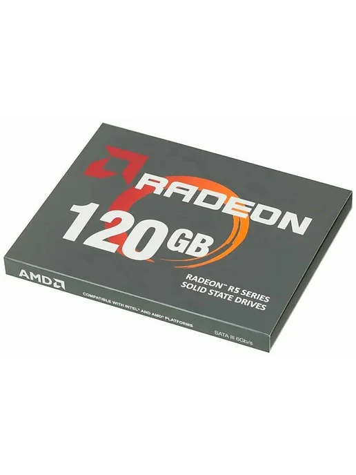 AMD Radeon SSD накопитель SATA-III 120GB R3SL0120G2 Radeon R3 2.5", 120 ГБ, фото 2
