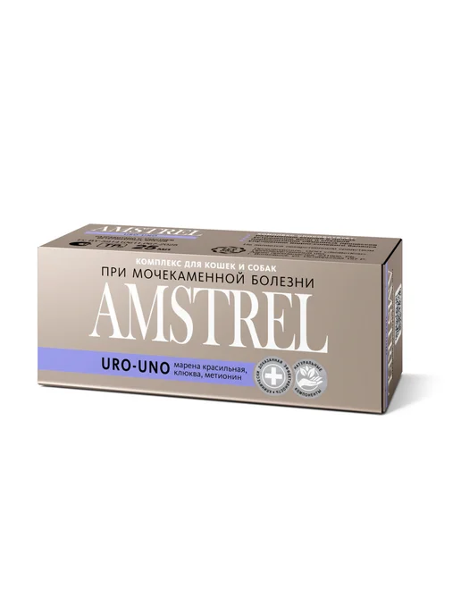 AMSTREL URO-UNO комплекс для профилактики МКБ у кошек и собак - 50мл, 25 мл, фото 3