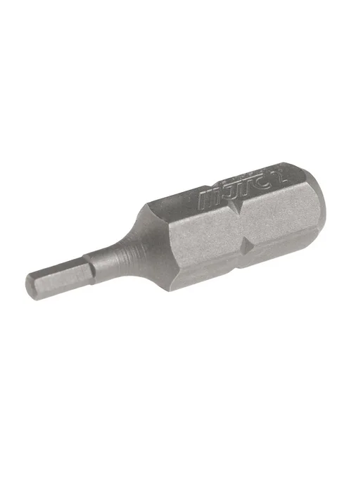 JTC Бита HEX H2х25мм 1 4" DR 6-ти гранная S2, 2x25 мм