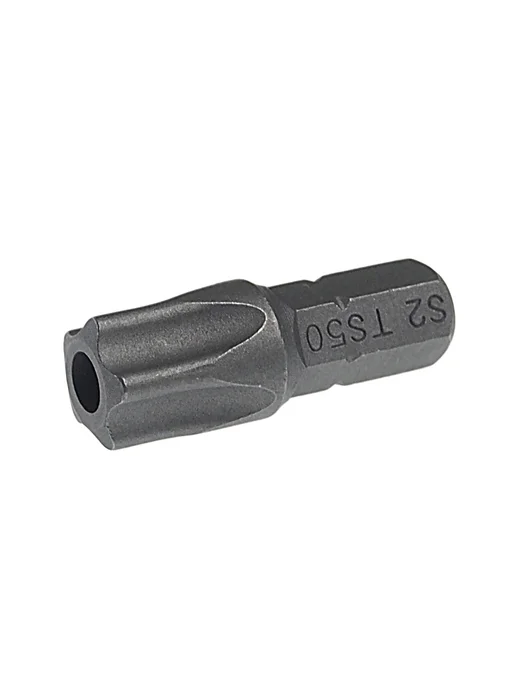 JTC Бита TORX TS50Hх25мм 1 4" 5-ти гранная с отверстием, вариант