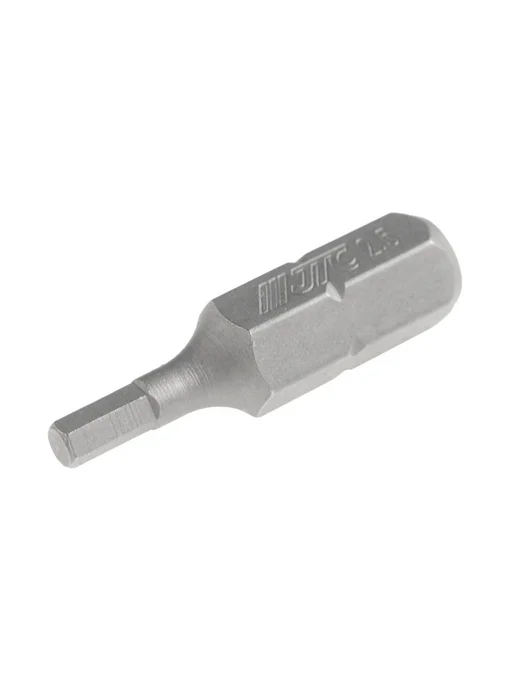JTC Бита HEX H2.5х25мм 1 4" DR 6-ти гранная S2, 2.5x25 мм