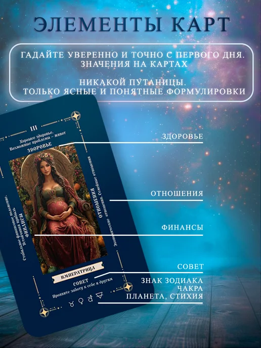 Карты ТАРО УЭЙТА для начинающих с описаниями, вариант, фото 5