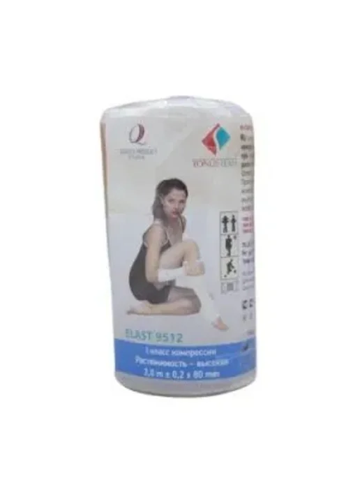 Tonus Elast Эластичный бинт высокой растяжимости, 2м х 8см, 2 м, фото 2