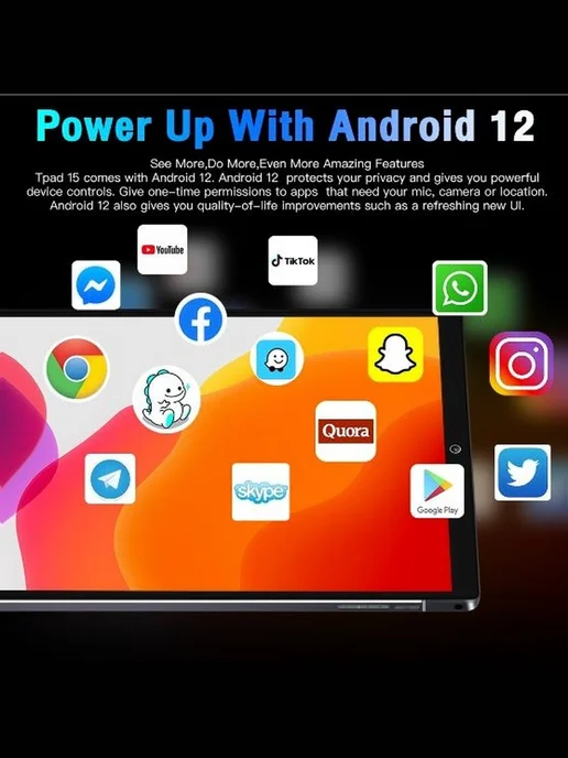 Планшет Pad 16 Pro Max, 10.1" 12 ГБ 1024 ГБ, 12 ГБ, 1024 ГБ, фото 7