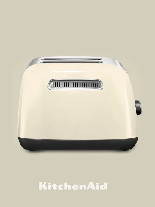 KitchenAid Тостер для хлеба с поддоном для крошек 5KMT221EAC, бежевый
