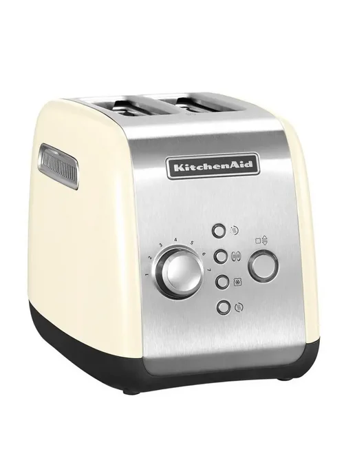 KitchenAid Тостер для хлеба с поддоном для крошек 5KMT221EAC, бежевый, фото 7