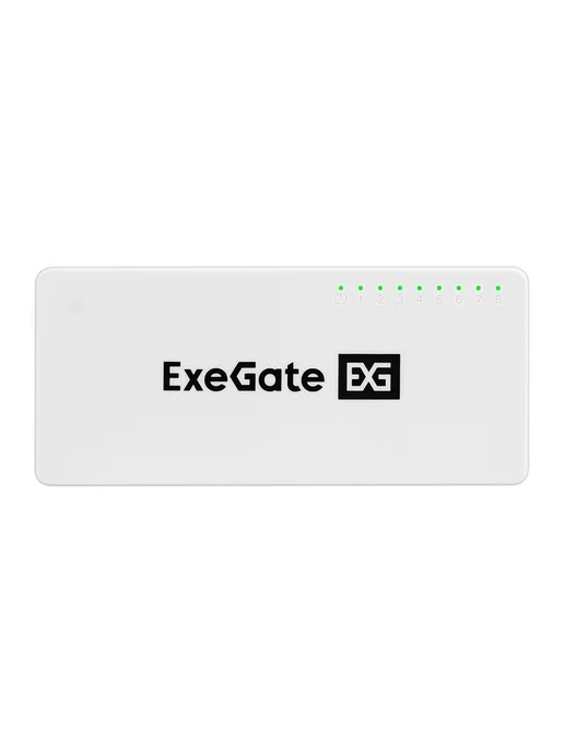 EXEGATE Коммутатор неуправляемый EDES-1008C EX298686RUS, вариант, фото 3