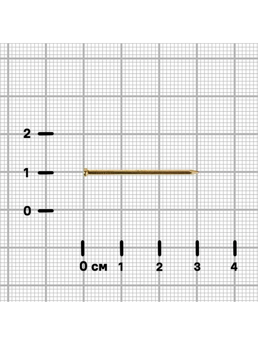 Гвозди строительные 1.2x20 мм 0.2 кг, 1.4x30 мм, 100 шт, финишный, фото 3