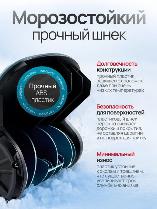 Насадка на триммер для уборки снега, вариант, фото 3