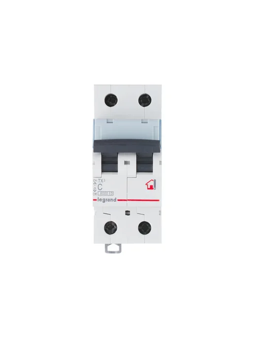 Legrand Автоматический выключатель TX3 C16A 2П 6000 404042, белый, фото 2