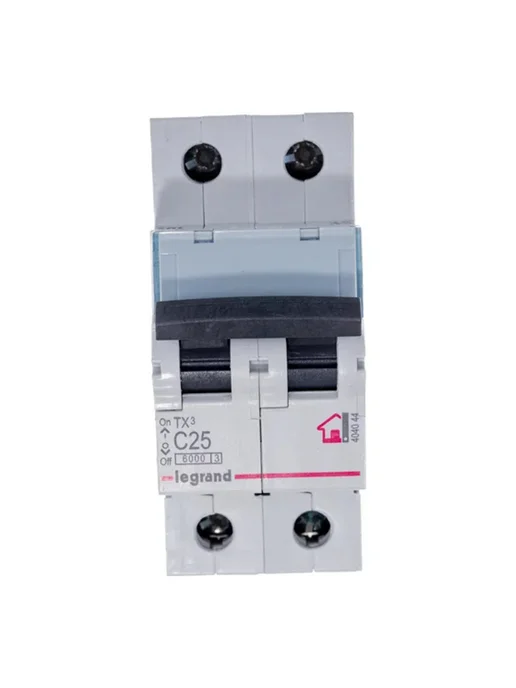 Legrand Автоматический выключатель TX3 C25A 2П 6000 404044, белый, фото 2