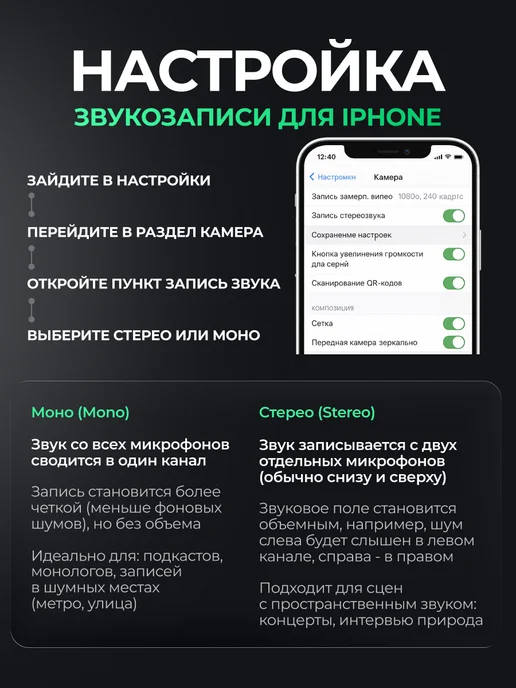 YANMAI Петличный микрофон беспроводной для android и iphone, вариант, фото 7