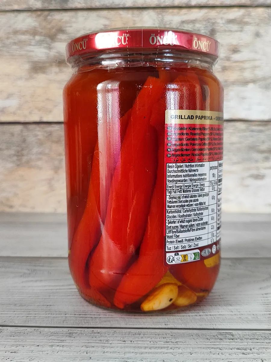 Izgara Kırmızı Tatlı Biber, 680 g 2