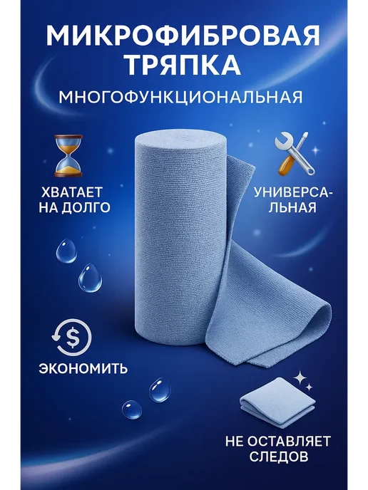 КС292 Салфетки для уборки и кухни из микрофибры, 30 шт, фото 2