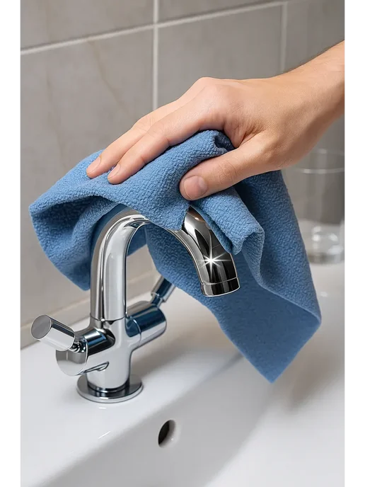 КС292 Салфетки для уборки и кухни из микрофибры, 30 шт, фото 4