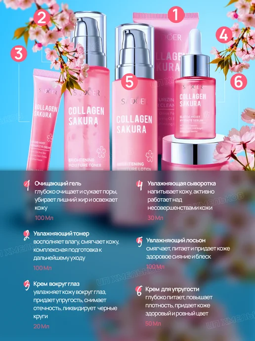 Beauty Box Подарочный набор для женщин на 8 марта бьюти бокс, розовый, фото 2