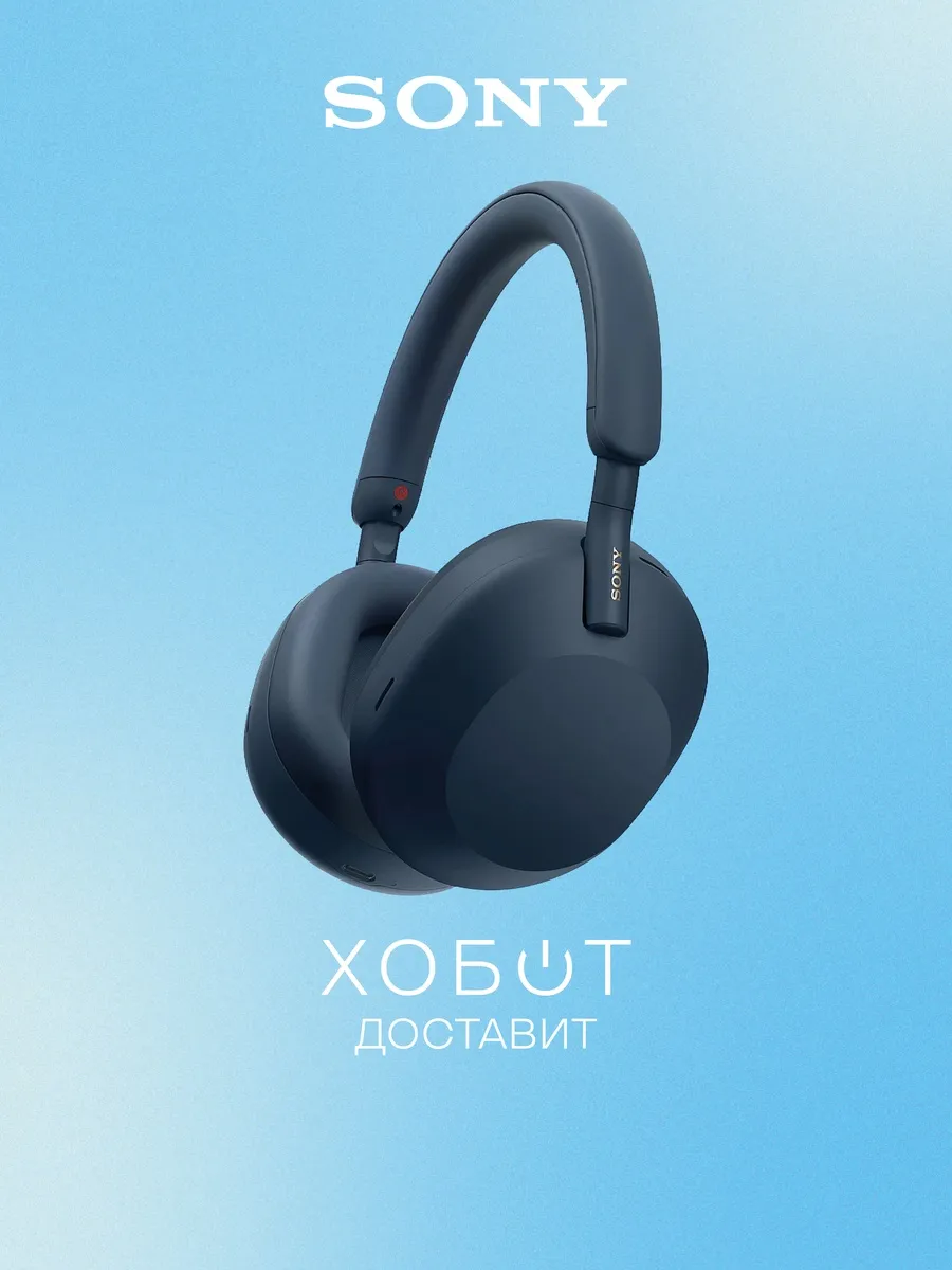 SONY Наушники WH-1000XM5, синий