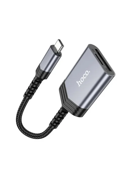Переходник OTG UA25 USB-C для SD и Micro SD, вариант, фото 3