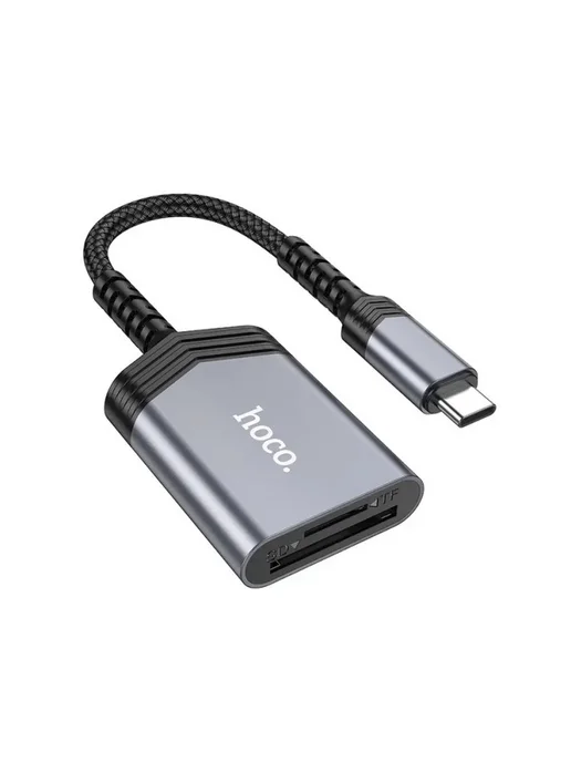Переходник OTG UA25 USB-C для SD и Micro SD, вариант, фото 5